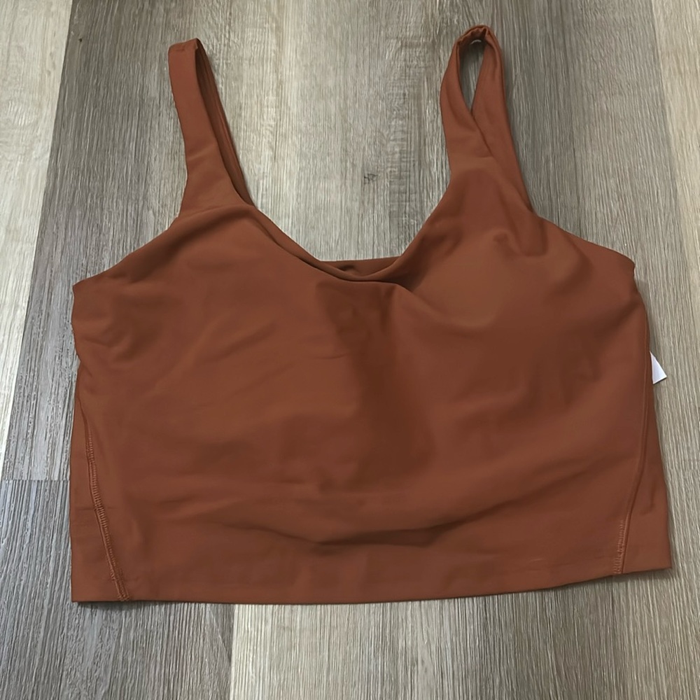 Old Navy power soft longline bra with shelf lining/padding NWT